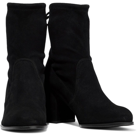 stuart weitzman zepher suede bootie